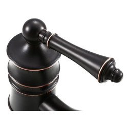 Stylowa Bateria Umywalkowa Vintage Czarna - Klasyczny Design, Wyjątkowe Wykończenie