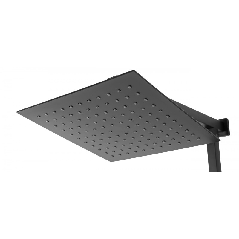 Nowoczesny Zestaw Prysznicowy JACK w Eleganckiej Czarnej Odsłonie - REA-P7009