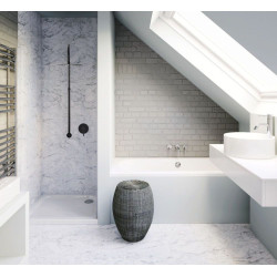 Elegancki Zestaw Prysznicowy Lugano Czarny - Nowoczesny Design, Wyjątkowy Komfort