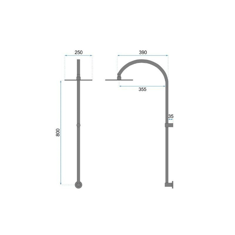 Elegancki Zestaw Prysznicowy Lugano Czarny - Nowoczesny Design, Wyjątkowy Komfort