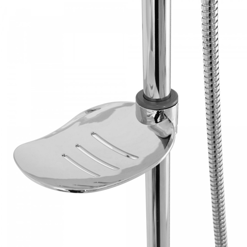 Luksusowy Zestaw Prysznicowy Luis w Chromie - Elegancja i Styl!