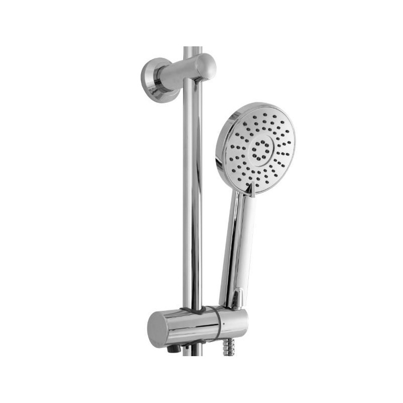 Luksusowy Zestaw Prysznicowy Luis w Chromie - Elegancja i Styl!