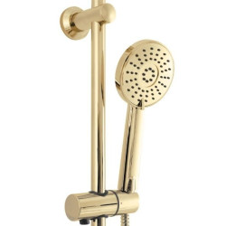 Luksusowy Zestaw Prysznicowy Luis w Złotym Wykończeniu - Elegancja Twojej Łazienki