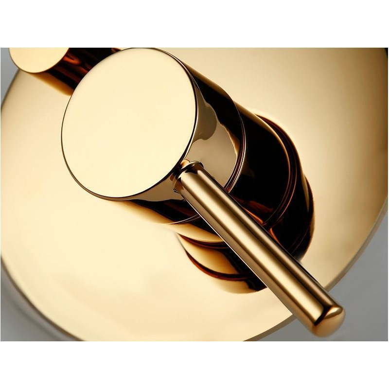 Luksusowy Zestaw Prysznicowy LUNGO Gold z Ukrytym Montażem + BOX