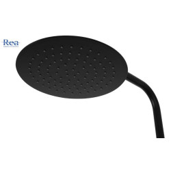 Stylowy Zestaw Prysznicowy Mike w Eleganckiej Czerni - Nowoczesne Wykończenie Łazienki!