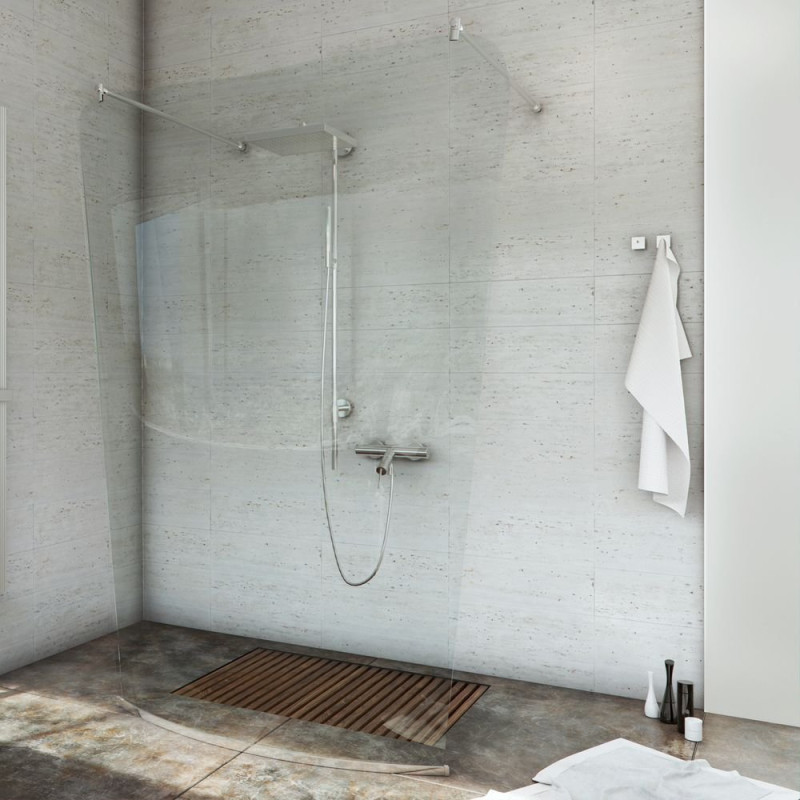 Luksusowa Ścianka Prysznicowa Easy In 140 - Przezroczysty Design