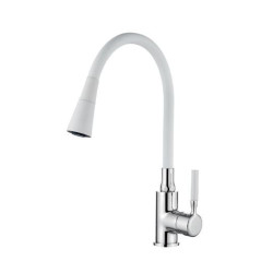 Elegancka Bateria Pogo Biała BZ-80-L02 do Twojej Kuchni – Styl i Funkcjonalność w Jednym