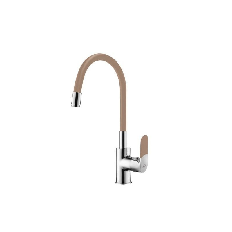 Beżowa Bateria Joga BZ-32-L03 - Elegancja i precyzja w Twojej kuchni