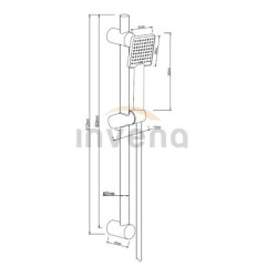 Elegancki Zestaw Prysznicowy Patras AU-31-Z01 - Komfort i Styl w Twojej Łazience