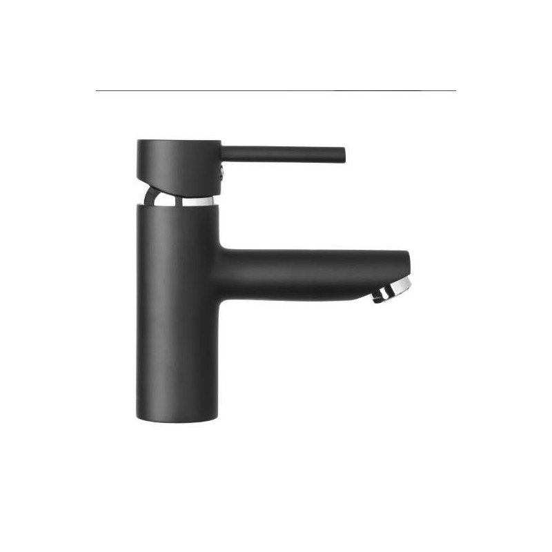 Czarna Bateria Umywalkowa Dafni - Elegancja i Styl na co Dzień