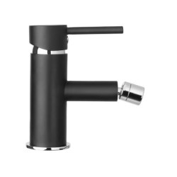 Elegancka Czarna Bateria Bidetowa Dafni BB-88-004 - Nowoczesność w Twojej Łazience