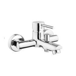 Elegancka bateria wannowa Dafni BW-88-001 w wykończeniu chromowanym