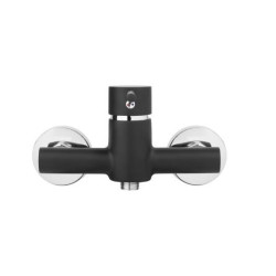 Stylowa Czarna Bateria Prysznicowa Dafni BN-88-004 - Nowoczesny Design i Funkcjonalność