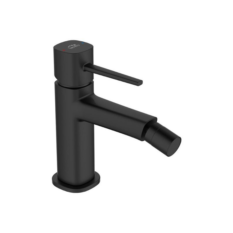 Elegancka Bateria Bidetowa Pola Czarna z Klik-Klak i Łatwym Montażem