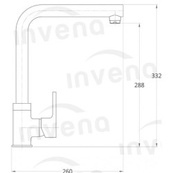 Nowoczesna bateria kuchenna Palia chromowana BZ-69-L01 - Elegancja i funkcjonalność w jednym!