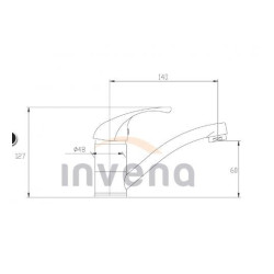 Elegancka Bateria Umywalkowa Inis - Nowoczesne Wzornictwo BU-84-K01