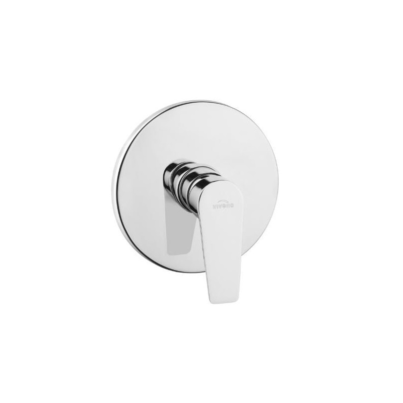 Ekskluzywna Bateria Natryskowa Dokos Chrom - Podtynkowy Design, 1-Funkcja, Elegancja BP-19-CO1