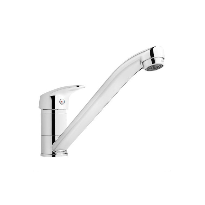 Chromowana bateria Ava New BZ-06-001 - Elegancja Twojej kuchni!