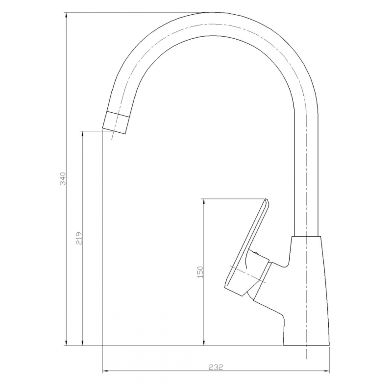 Nowoczesna Bateria Kuchenna Corso Czarna - Elegancja i Funkcjonalność dla Twojej Kuchni