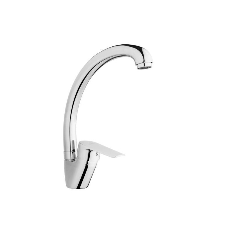 Nowoczesna bateria kuchenna Corso Lux chrom - styl i funkcjonalność!