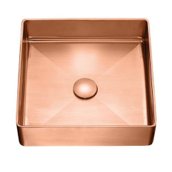 Stalowa Umywalka Nablatowa Pola VUP_822S - Elegancja i Wytrzymałość dla Twojej Łazienki