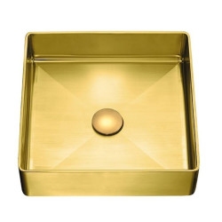 Stalowa Umywalka Nablatowa Pola Elegance - Wytrzymałość i Styl dla Twojej Łazienki