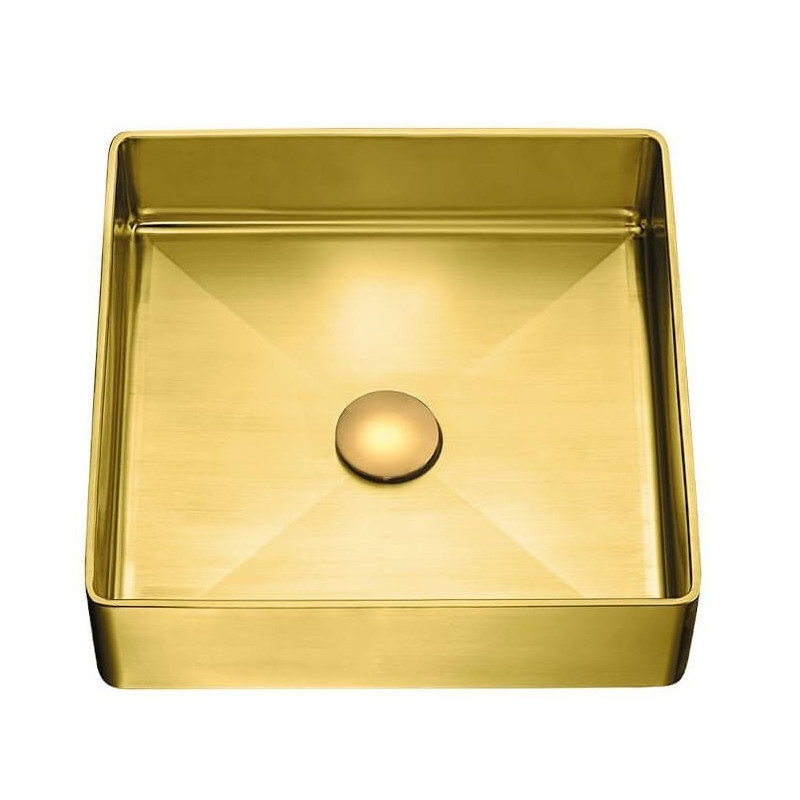 Stalowa Umywalka Nablatowa Pola Elegance - Wytrzymałość i Styl dla Twojej Łazienki