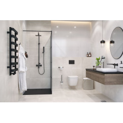 Lavano brodzik kwadratowy 90x90 cm kompozytowy, biały