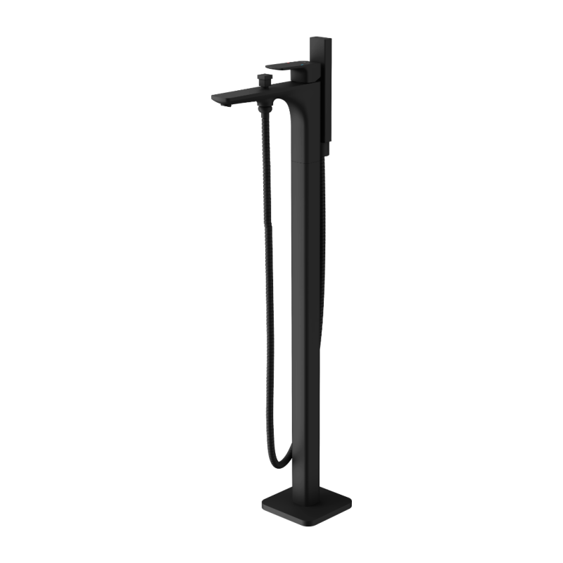 Keria bateria wannowa wolnostojąca , czarny mat