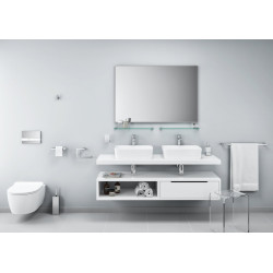 Riko haczyk podwójny, chrom