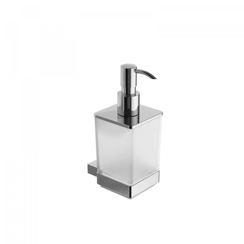 Elegancki Chromowy Dozownik RIKO - Zawieszany, Stylowy i Praktyczny!