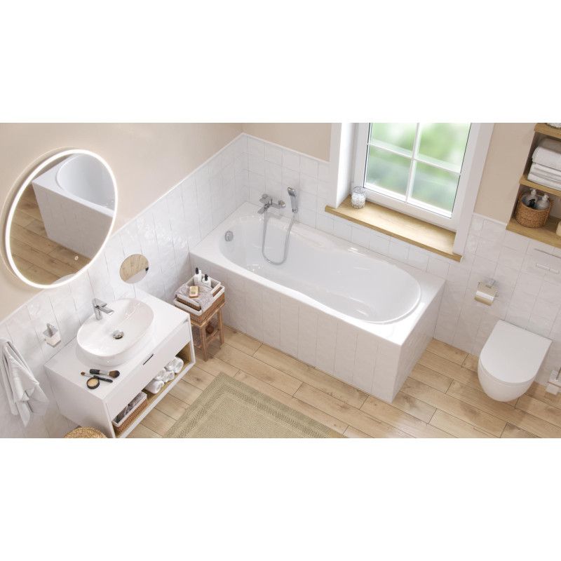 Excellent Riko uchwyt na papier z klapką  chrom