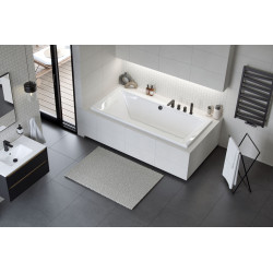 Crown Grand wanna prostokątna 190x90 cm biały połysk