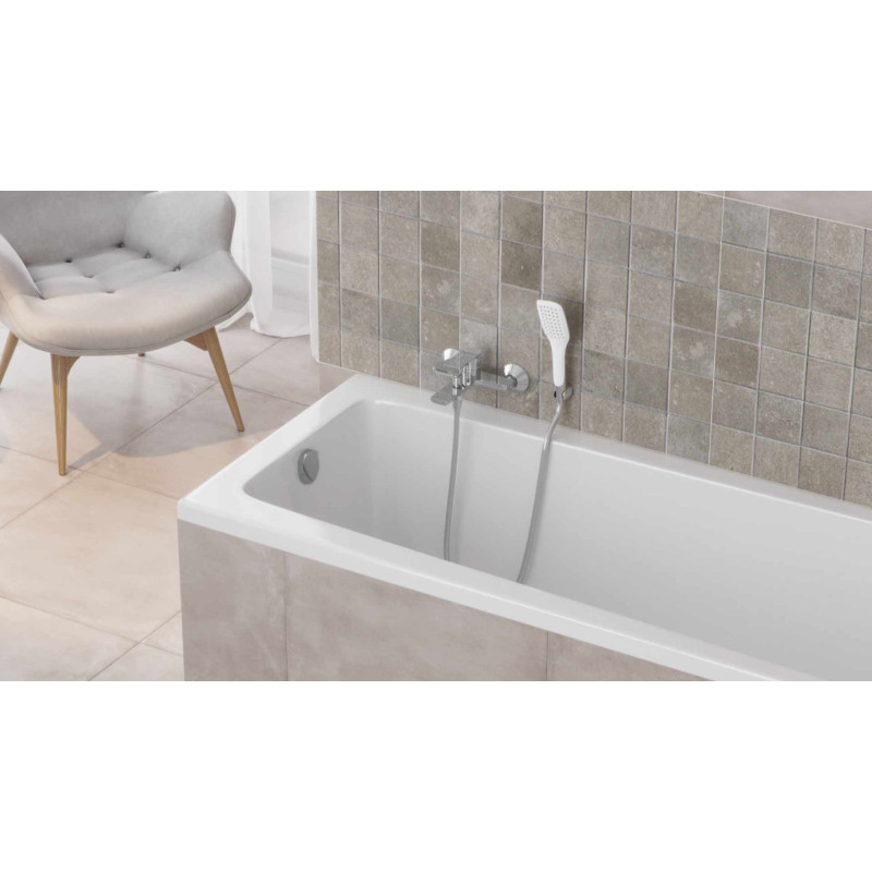 Vit zestaw prysznicowy punktowy, biały/chrom