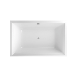 Crown Lux wanna prostokątna 190x120 cm biały połysk