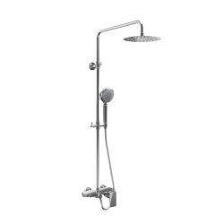 Excellent Altar zestaw prysznicowy ścienny z deszczownicą 20 x 20 cm  z wylewką