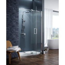 Excellent Altar zestaw prysznicowy ścienny z deszczownicą 20 x 20 cm  z wylewką