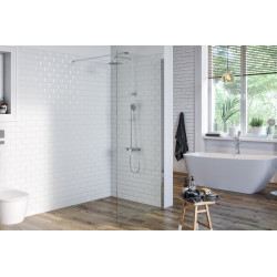 Excellent Altar zestaw prysznicowy ścienny z deszczownicą 20 x 20 cm  z wylewką