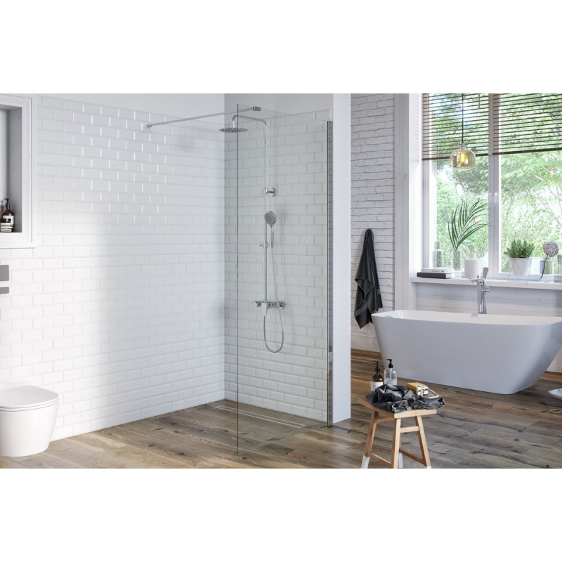 Excellent Altar zestaw prysznicowy ścienny z deszczownicą 20 x 20 cm  z wylewką