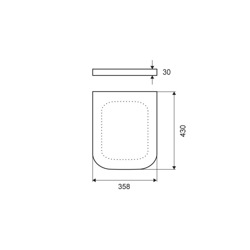 Wolnoopadająca Deska WC NESS Q – Komfort i Styl dla Twojej Łazienki!