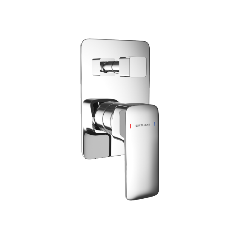 Keria bateria prysznicowo-wannowa podtynkowa 2 funkcyjna, chrom