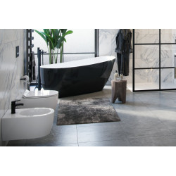 Doto D bidet wiszący, biały połysk