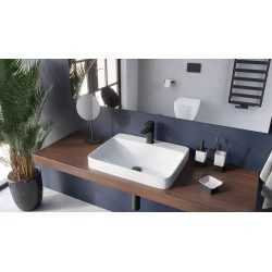 Keria bateria umywalkowa stojąca, czarny mat