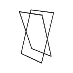 Excellent Kros wieszak wolnostojący na ręczniki  czarny mat