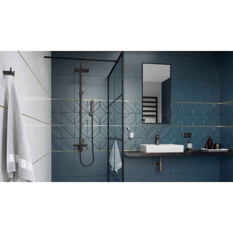 Excellent Riko haczyk podwójny  czarny mat