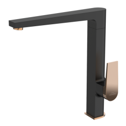 Stylowa Bateria Invena MIDNIGHT Czarny/Złoty Róż - Elegancja w Twojej Kuchni