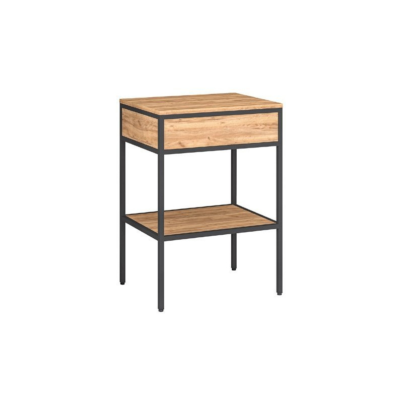 Stylowa szafka łazienkowa MODUS 60 cm z blatem na umywalkę nablatową