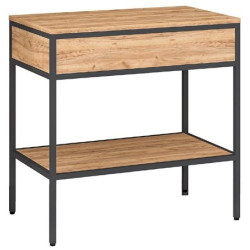 Stylowa szafka MODUS 80 cm z blatem idealnym pod umywalki nablatowe