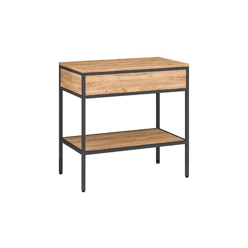 Stylowa szafka MODUS 80 cm z blatem idealnym pod umywalki nablatowe