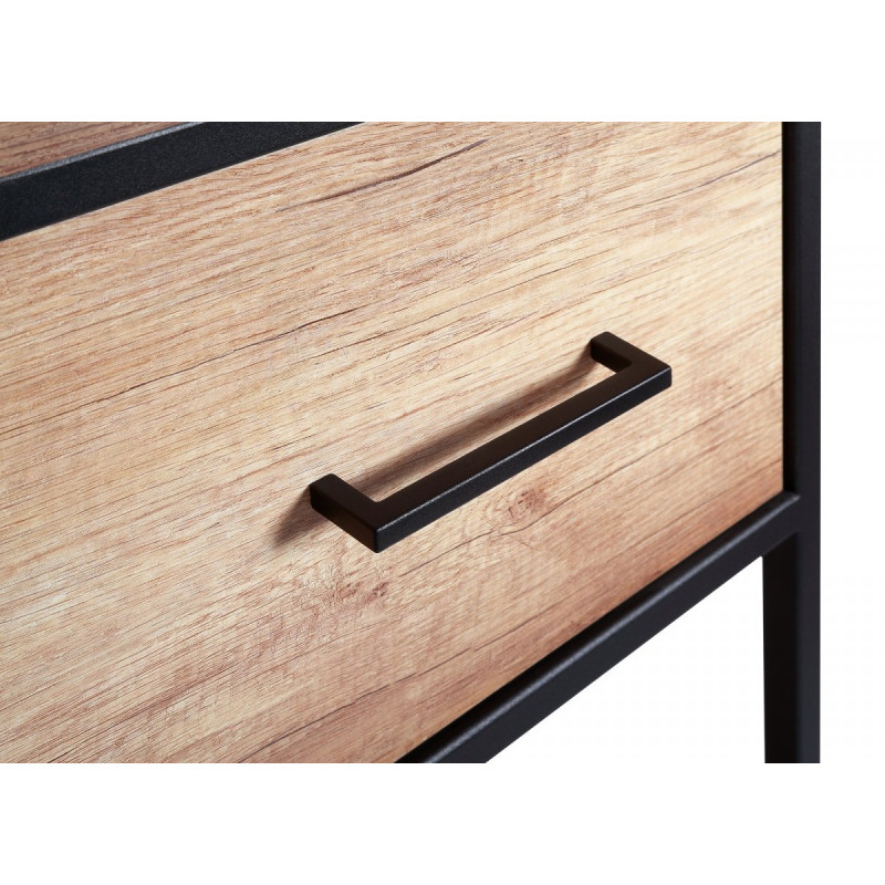 Elegancki Półsłupek MODUS z Szufladą i Półką - Styl i Funkcjonalność